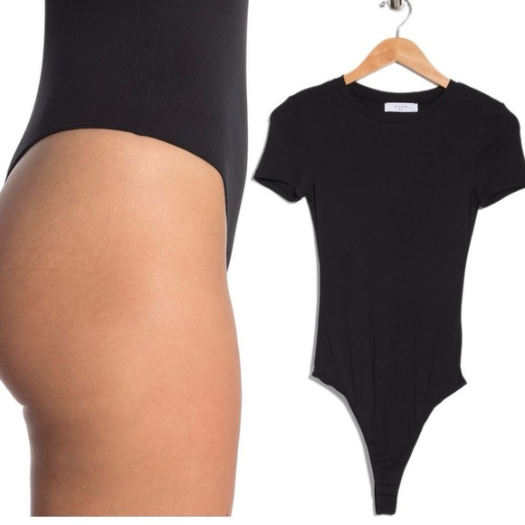 Classic Black Women's bodysuit - Picture 2 of 3